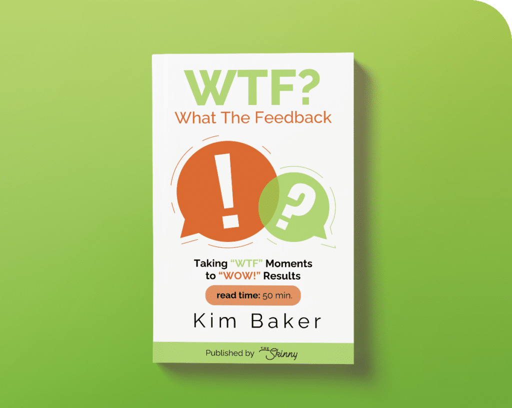 WTF What The Feedback Book Cover